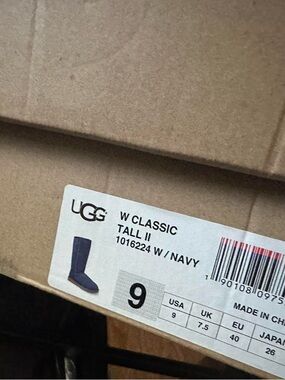 UGG Classic Tall II Boots - Navy Suede